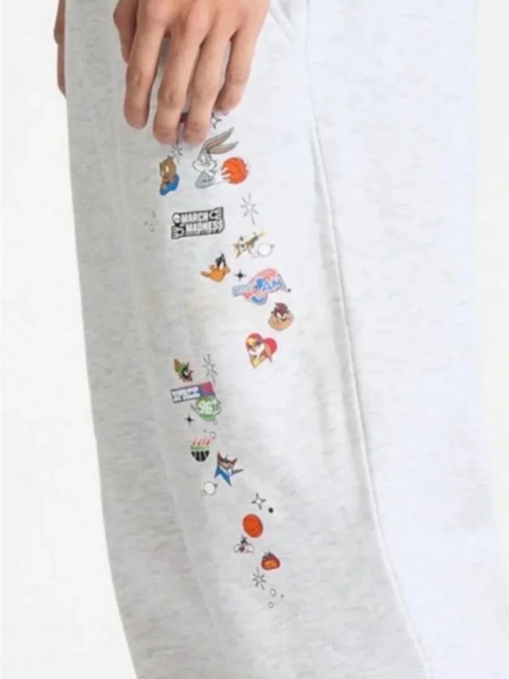 Champion x Space Jam Grey Sweatpants - Unisex